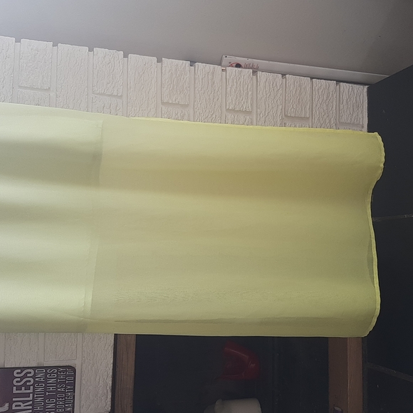 Women's Chic by Jacob Maxi Bright Yellow Ombre Fairy Skirt Size 00 - Picture 3 of 12